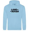 Мужская толстовка (худи) Land Rover Голубой фото
