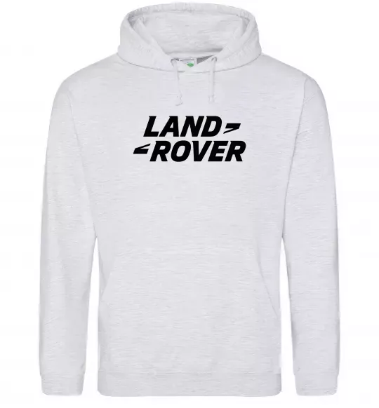 Женская толстовка (худи) Land Rover Серый меланж фото