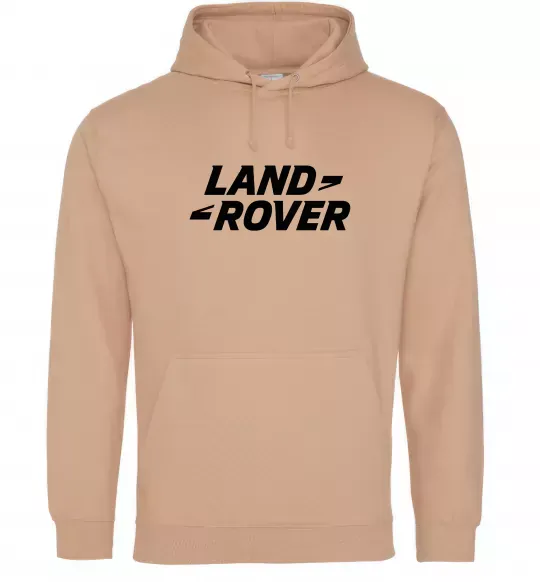 Женская толстовка (худи) Land Rover Песочный фото