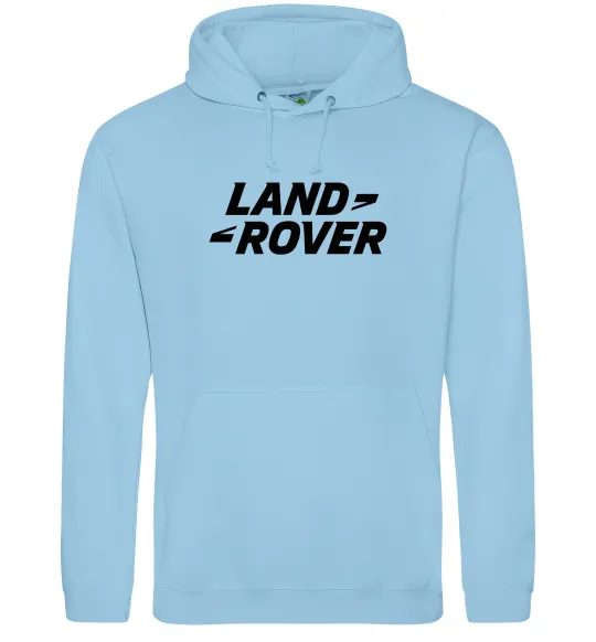 Женская толстовка (худи) Land Rover Голубой фото