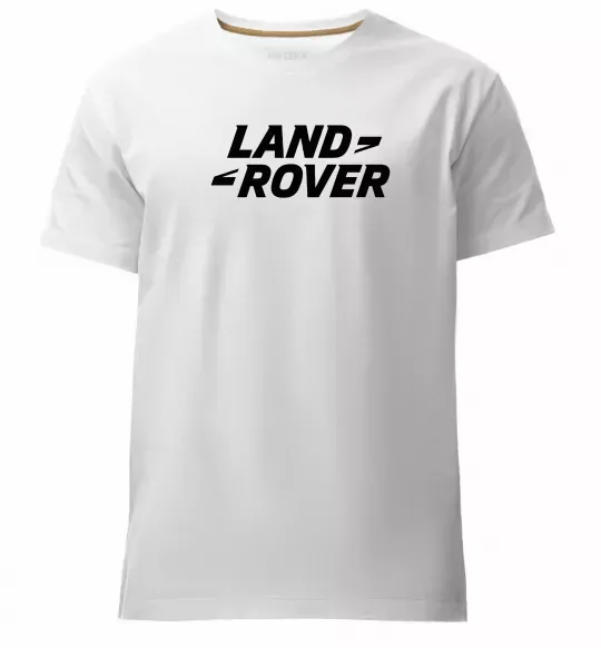 Чоловіча преміум футболка Land Rover Білий фото