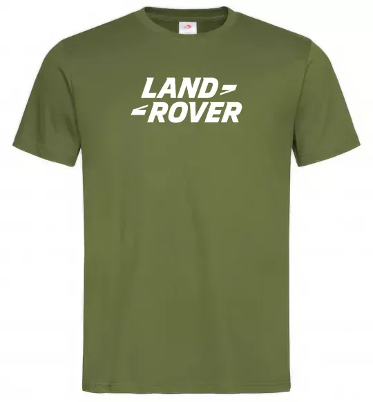 Мужская футболка Land Rover Оливковый фото