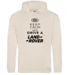 Женская толстовка (худи) Keep calm and drive Land Rover Таш фото