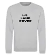 Свитшот I <3 Land Rover Серый меланж фото