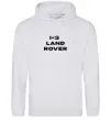 Мужская толстовка (худи) I <3 Land Rover Серый меланж фото