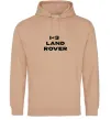 Жіноча толстовка (худі) I <3 Land Rover Пісочний фото