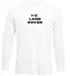 Лонгслів I <3 Land Rover Білий фото