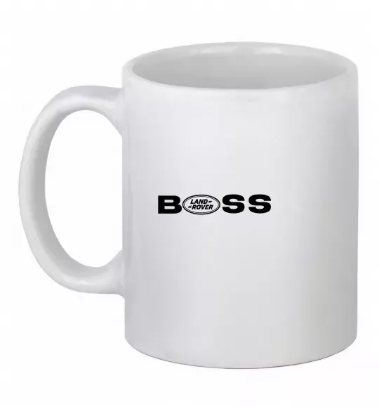 Чашка керамічна Land Rover Boss Білий фото