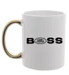 Чашка з кольоровою ручкою Land Rover Boss Золото фото