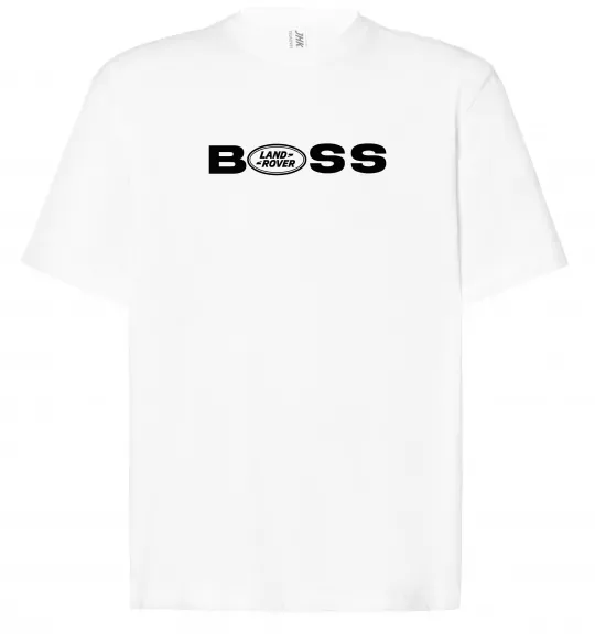 Футболка Оверсайз Land Rover Boss Белый фото