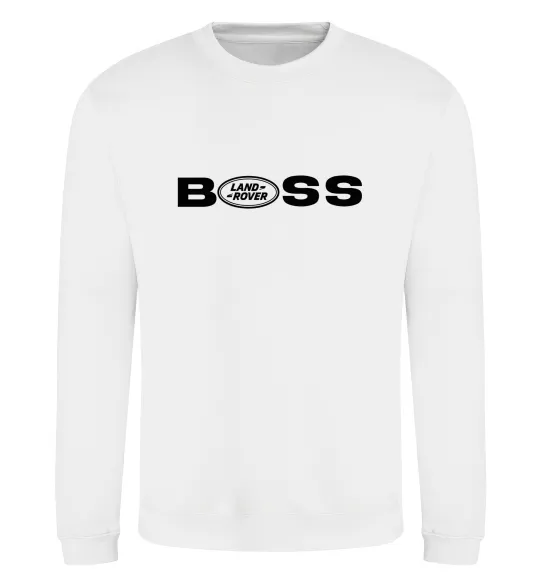 Свитшот Land Rover Boss Белый фото