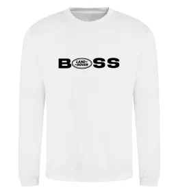 Свитшот Land Rover Boss Белый фото
