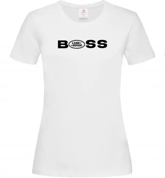 Женская футболка Land Rover Boss Белый фото