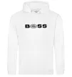 Мужская толстовка (худи) Land Rover Boss Белый фото