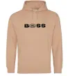 Мужская толстовка (худи) Land Rover Boss Песочный фото