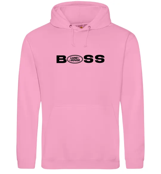 Женская толстовка (худи) Land Rover Boss Розовый фото