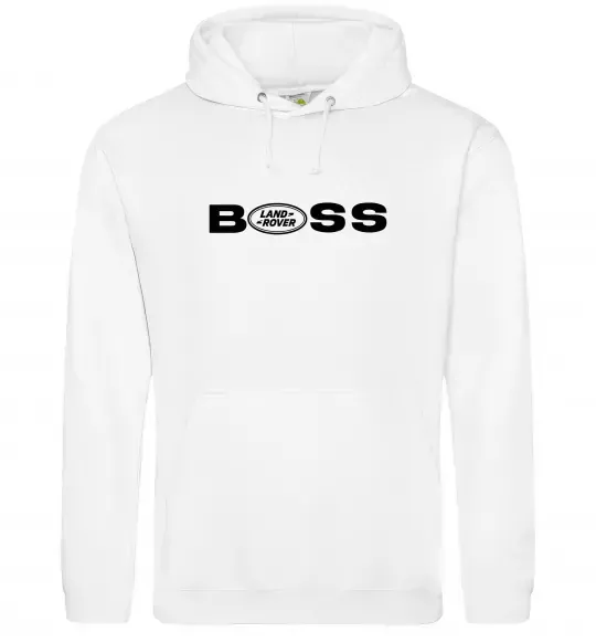 Жіноча толстовка (худі) Land Rover Boss Білий фото