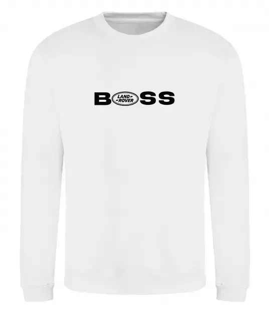 Свитшот Land Rover Boss Белый фото