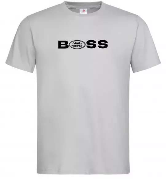 Чоловіча футболка Land Rover Boss Сірий фото