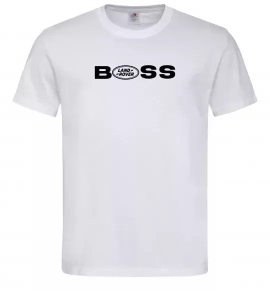 Чоловіча футболка Land Rover Boss Білий фото