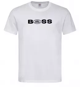 Мужская футболка Land Rover Boss Белый фото
