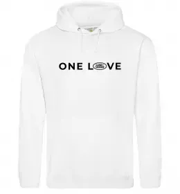 Женская толстовка (худи) Land Rover logo Черный фото