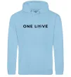 Женская толстовка (худи) Land Rover one love Голубой фото