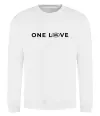 Свитшот Land Rover one love Белый фото