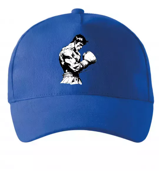 Кепка Боксер Яскраво-синій фото