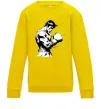 Детский Свитшот Боксер Солнечно желтый фото