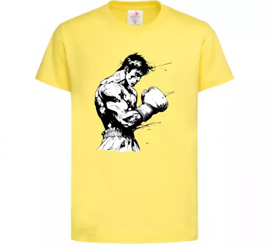 Дитяча футболка Боксер Лимонний фото