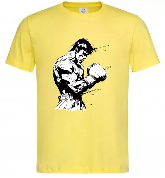 Мужская футболка Боксер Лимонный фото