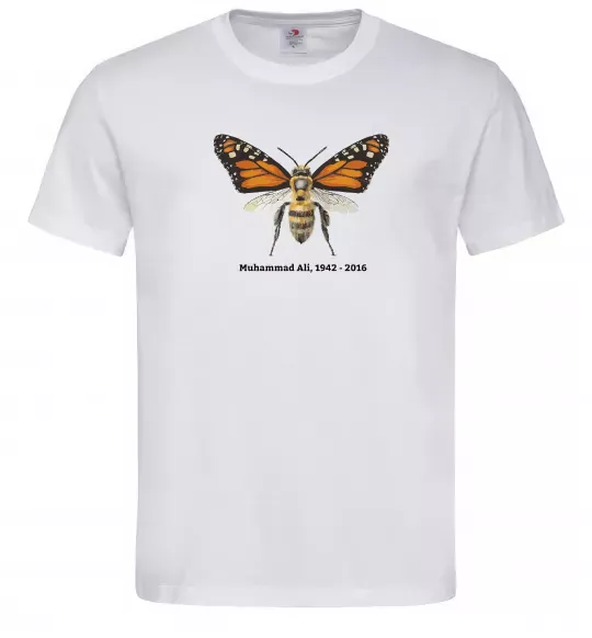 Мужская футболка Muhammad Ali Белый фото