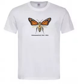 Мужская футболка Muhammad Ali Белый фото