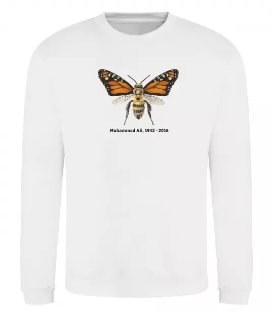 Світшот Muhammad Ali Білий фото