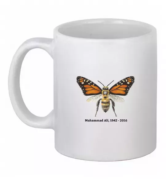 Чашка керамічна Muhammad Ali Білий фото