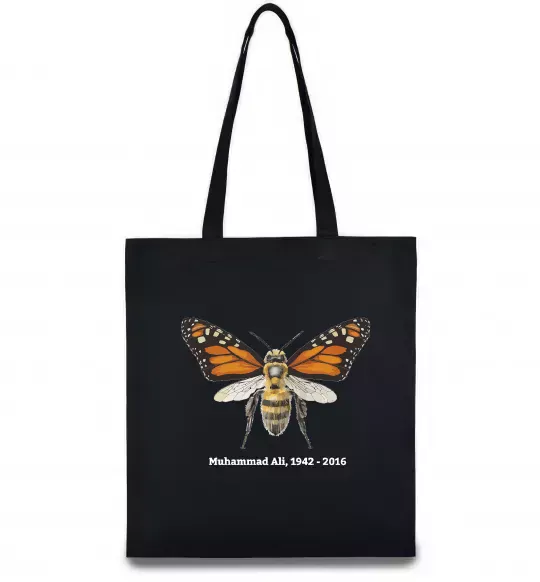 Еко-сумка Muhammad Ali Чорний фото