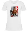 Женская футболка Mike Tyson Белый фото