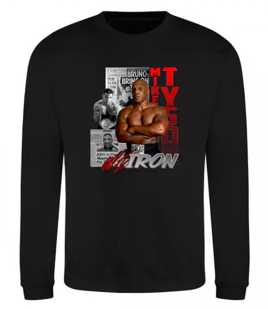 Свитшот Mike Tyson Черный фото