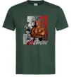 Мужская футболка Mike Tyson Темно-зеленый Мужская футболка Mike Tyson Темно-зеленый фото