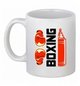 Чашка керамічна Boxing рукавиці та груша
