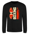 Свитшот Boxing рукавиці та груша Черный фото