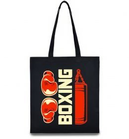 Эко-сумка Boxing рукавиці та груша