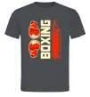 Чоловіча футболка Boxing рукавиці та груша Графіт фото
