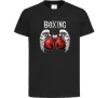 Детская футболка Boxing wings Черный фото