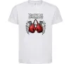 Детская футболка Boxing wings Белый фото