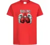 Детская футболка Boxing wings Красный фото