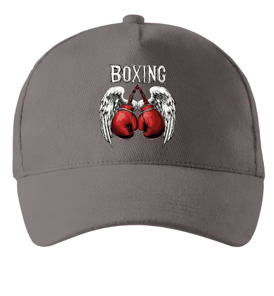 Кепка Boxing wings Серый фото