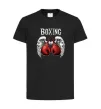 Детская футболка Boxing wings Черный фото