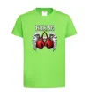 Детская футболка Boxing wings Лаймовый фото